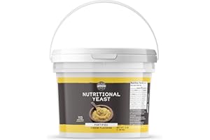 Birch & Meadow 1 Gallon of Nutritional Yeast Flakes, Popcorn, Yummy Nooch
