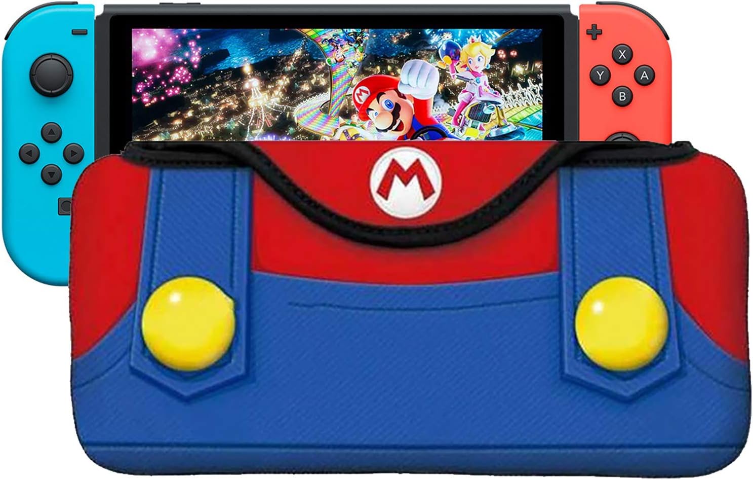 Luci Ray Funda Protectora para Nintendo Switch Mario Funda de Viaje