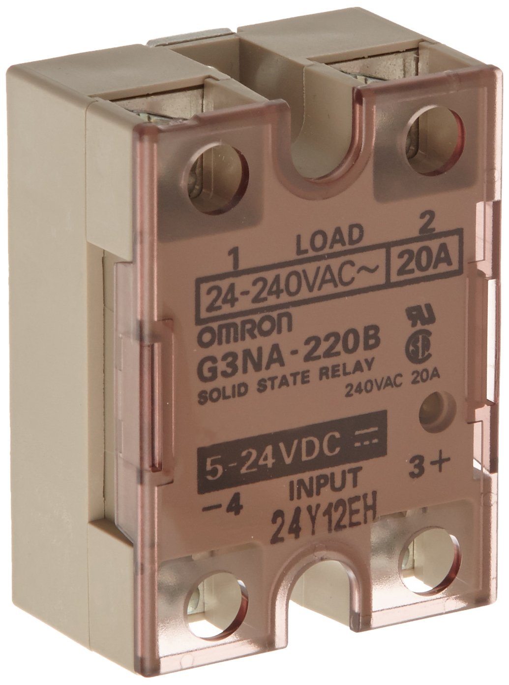 Omron G3NA220BDC524 Solid State Relay, Zero Cross Function, Yellow