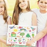 Nicpro Dry Erase Mini Whiteboard A3 40x30 cm Double Sided with Stand 8 Pens view 7