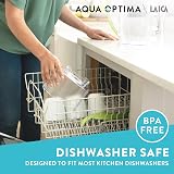 Aqua Optima Oria Water Filter Jug 2.8L with 9 Evolve+ Cartridges Green view 5