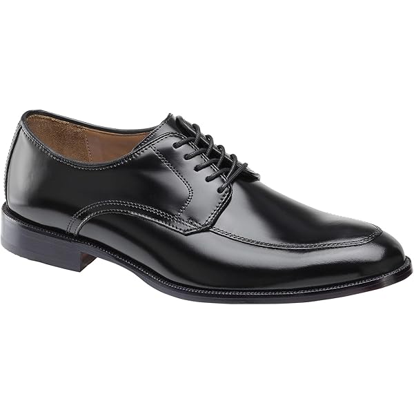 Amazon.com | Johnston & Murphy Lewis Cap Toe Black Full Grain Leather 11.5  M (D) | Shoes
