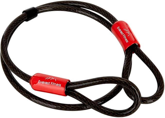 EVEREST FITNESS Cable Antirrobo Universal de Acero Revestido en ...