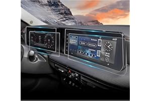 YEE PIN 2025 Kicks Screen Protector Antiglare for 2025 Nissan Kicks (SV, SR) Dual 12.3" Touchscreen Cover Infotainment Dashboard Protector Screen Cover Saver for 2025 Nissan Kicks Accessories Nano Film 4 Pack