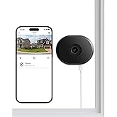 ZOSI C680 2K Window Security Camera with Full Color Night Vision, 3MP Indoor Plug-in WiFi Camera for Home Security, AI Human Vehicle Detection, 2.4/5GHz WiFi, 24/7 Recording, 2 Way Talk, Easy Install