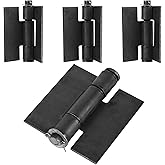 Weld On Hinges Extra Heavy Duty 4.4" x 4" Weldable Metal Butterfly Hinges Solid Steel Welding Butt Hinge Thickness 5mm for Heavy Metal Farm Garage Trailer Gates &amp; Doors - 4 Pcs