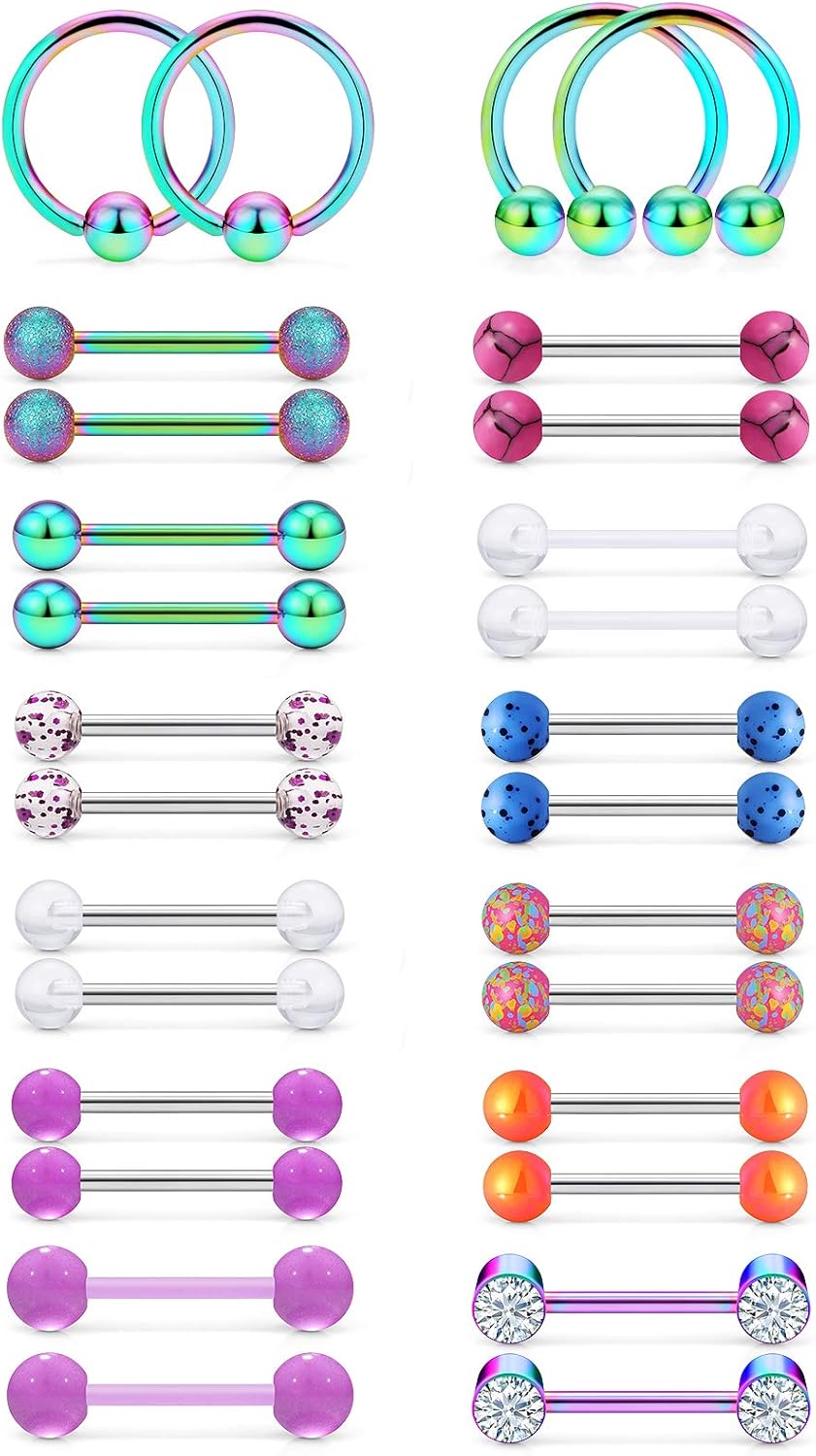 plastic nipple rings