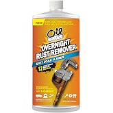 Oil Eater Overnight Rust Remover - Safe &amp; Easy Soak for Tools, Auto Parts, Antiques, 32oz Concentrate - Makes 1-Gallon