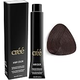 Cree Professional 5.99 - Chocolate Permanent Hair Color - Long Lasting, Rich Vibrant - Gray Coverage 100ml - 3.4 fl.oz.