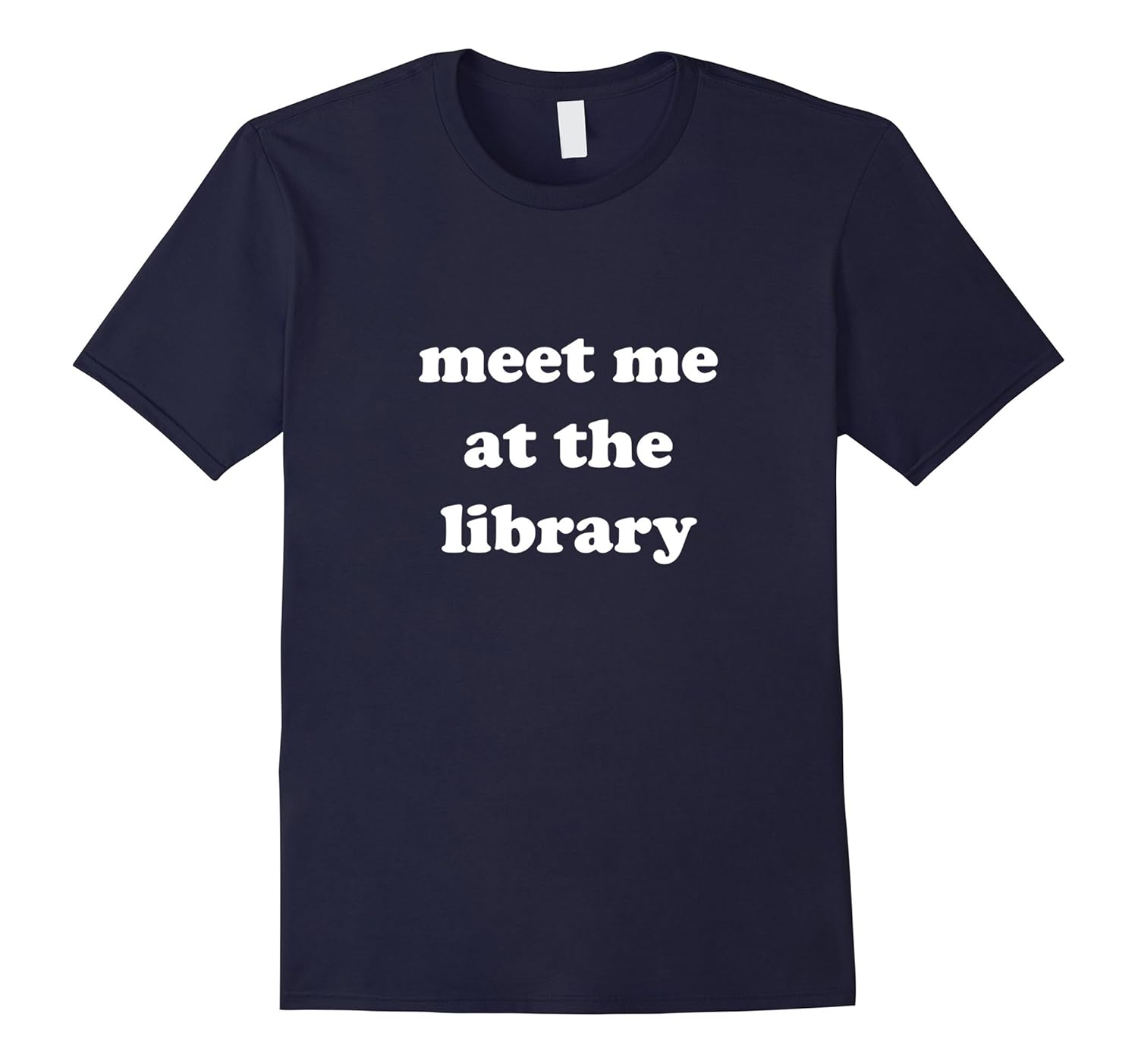 Meet Me At The Library T-Shirt Reading Reader Books Tee Top-ANZ