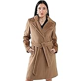 Vince Camuto Trench Coat for Women - Winter Dressy Wool Coats for Women can double as Dress Coat - Warm Peacoat
