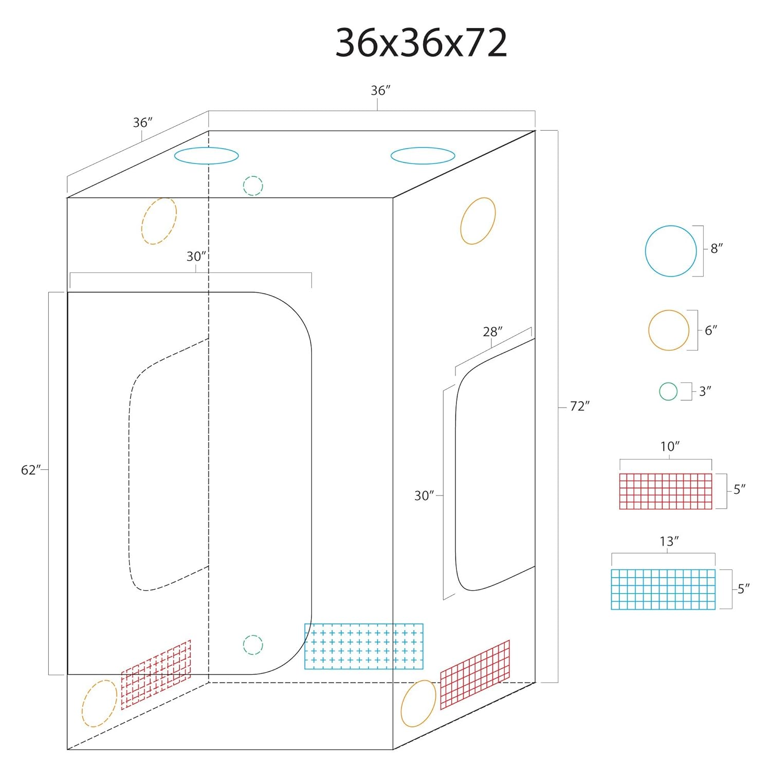 Apollo horticulture grow tent