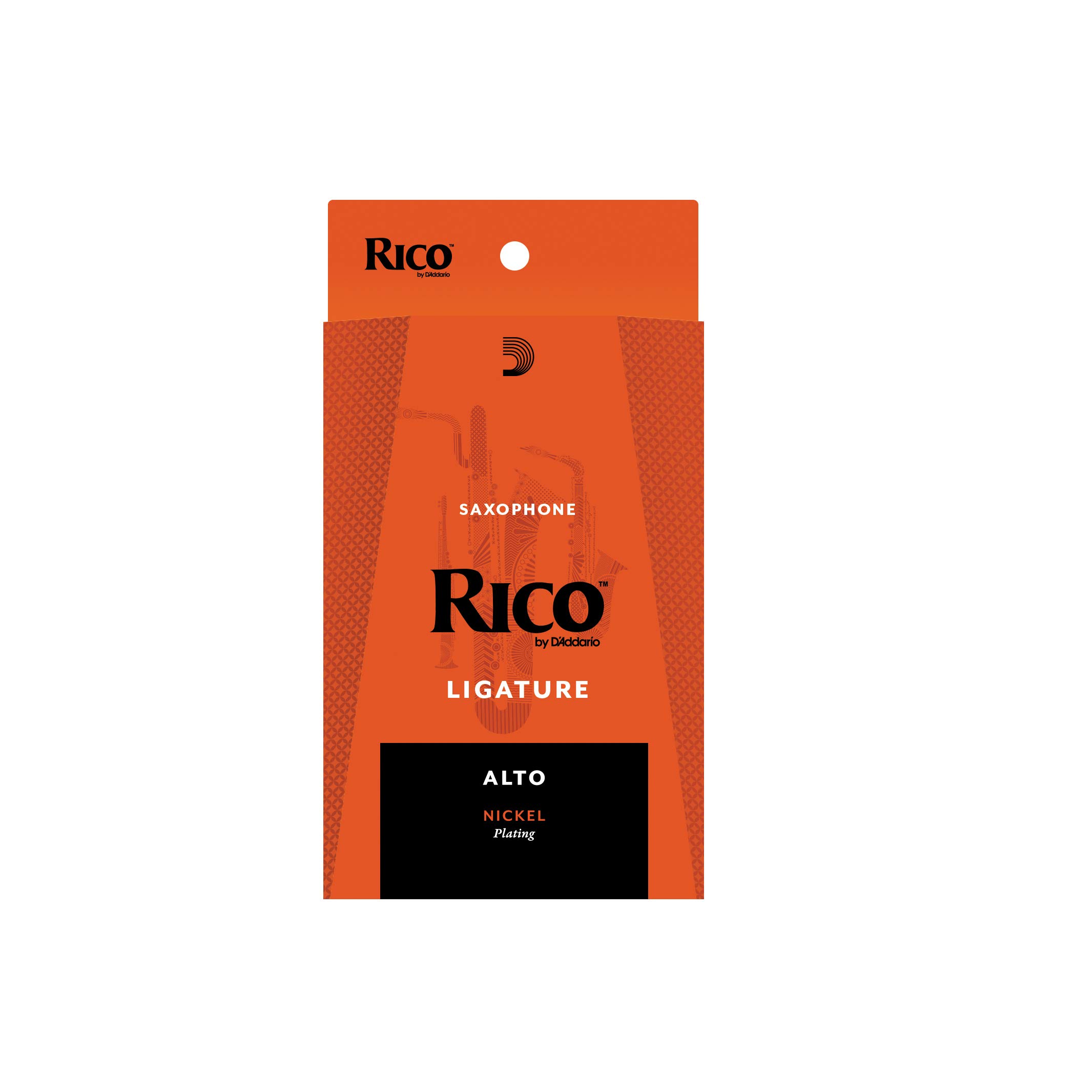 Rico Nickel Plated Ligature for Alto Sax
