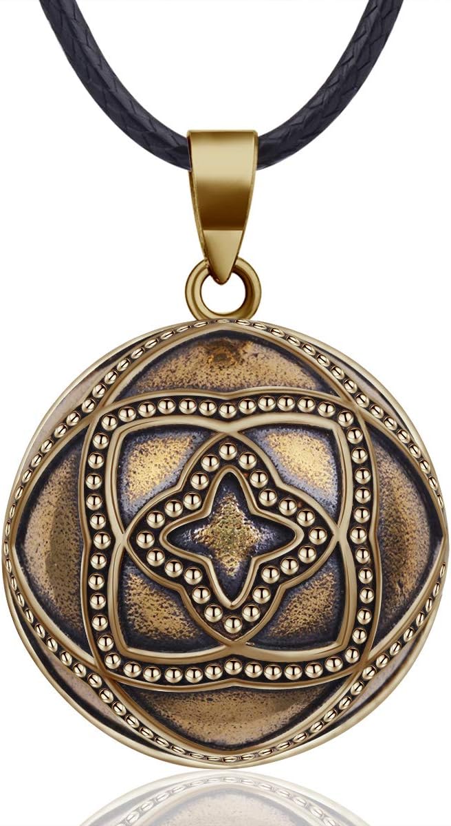 Eudora Harmony Vintage Style Creative Music Wishing Chime Ball Pendant Necklace for Women Ladies Best Jewellry Original Gift, 45inch