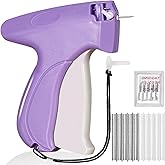 ANTAND Stitch Gun for Clothes, Mini Sticky Gun for Clothes Quick Stitch Sewing Gun, Handheld Tagging Gun for Clothing Stitchy Gun - Includes 6 Needles and 1000 Fasteners (Light Purple)