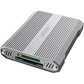 Unitek CFexpress Type B and SD4.0 UHS-II Dual-Slot Memory Card Reader | 10Gbps USB 3.2 Gen 2,Aluminum CFexpress Type B/SD4.0 Memory Card Dual Slot Card Reader，Plug and Play USB-C to C Cable