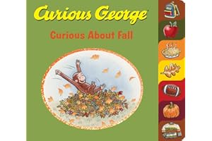 Curious George Curious About Fall Tabbed Board Book: A Delightful Board Book Autumn Adventure Featuring Everyone's Favorite Curious Monkey