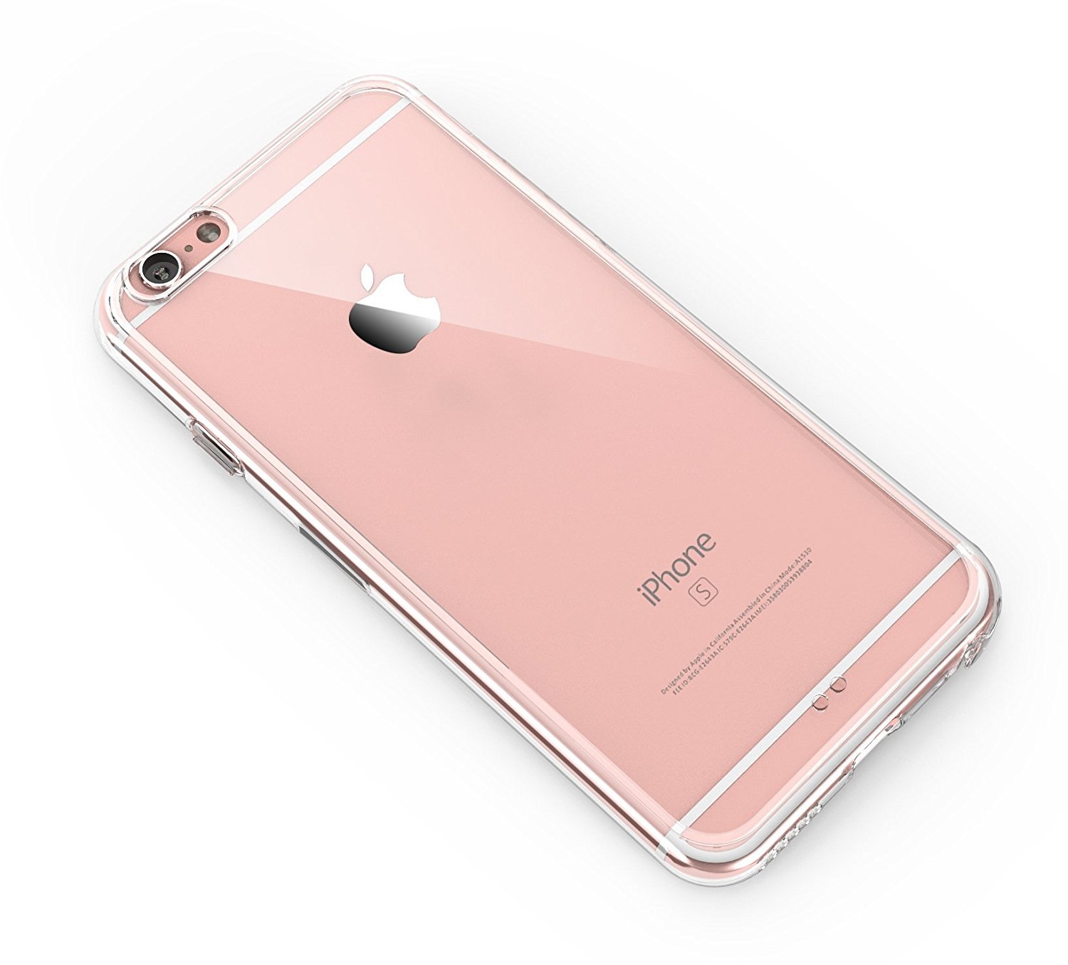 iPhone 6s bumper IPhone 6 transparent case Slim crystal clear silicone cover Premium TPU Soft Rubber Silicone Durable shock Bumper protection waterproof protective [Support Wireless Charging]