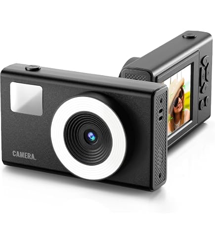 Appareil Photo Numérique Rétro 1080P 12MP | Autofocus | Écran Couleur | Cadeau Ados/Enfants