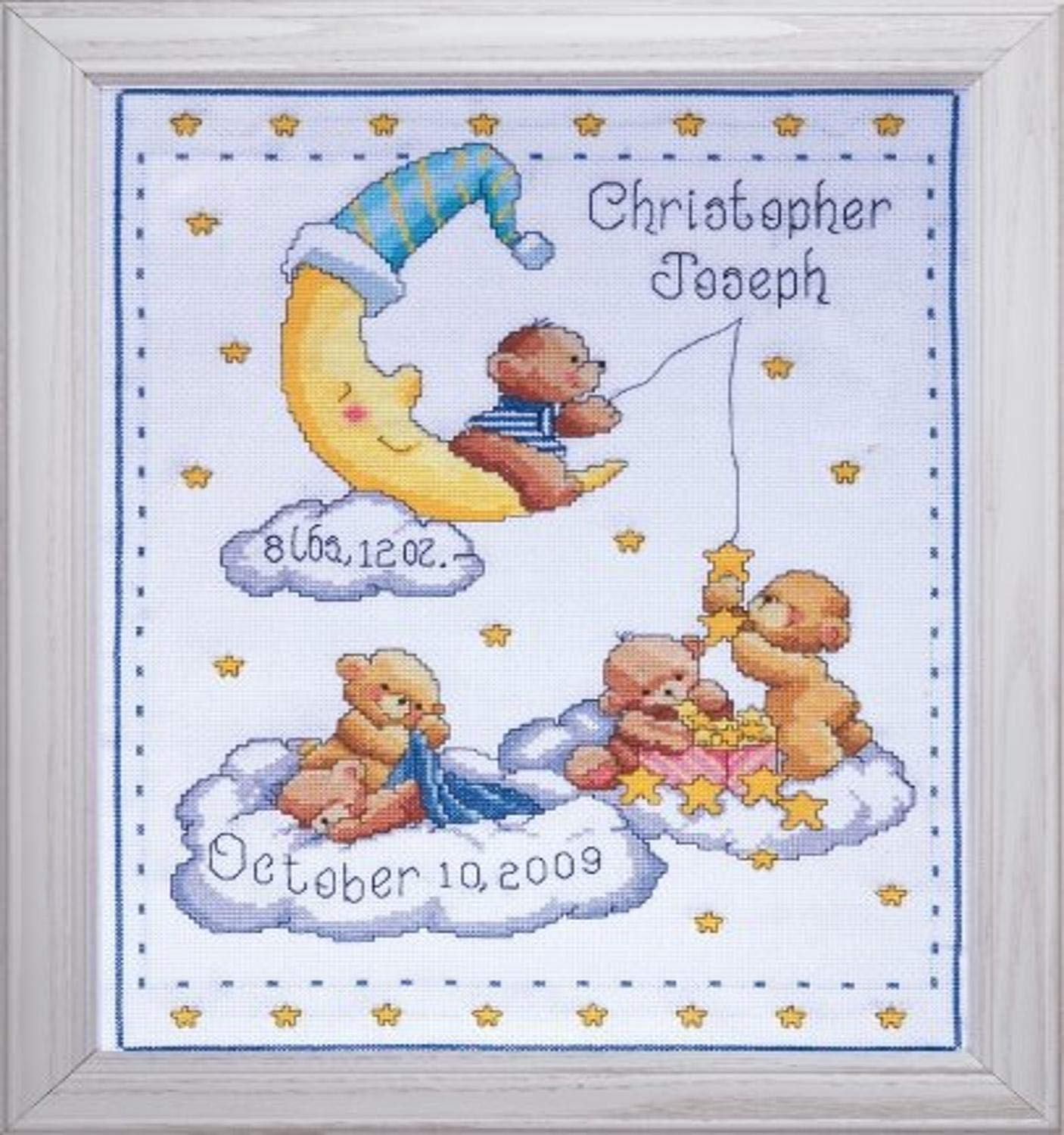 Photo 1 of Heavenly Bears Sampler, 8 x 10 (T21727)