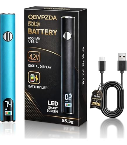 Amazon.com: 510 Threaded Battery Cart Pen, Portable Cordless Soldering Iron  Cart Pen, USB-C Rechargeable with LED Screen, 650mAh Adjustable Temperature  for Electronics Repair, DIY, & Phone Fix (Black) : Tools & Home