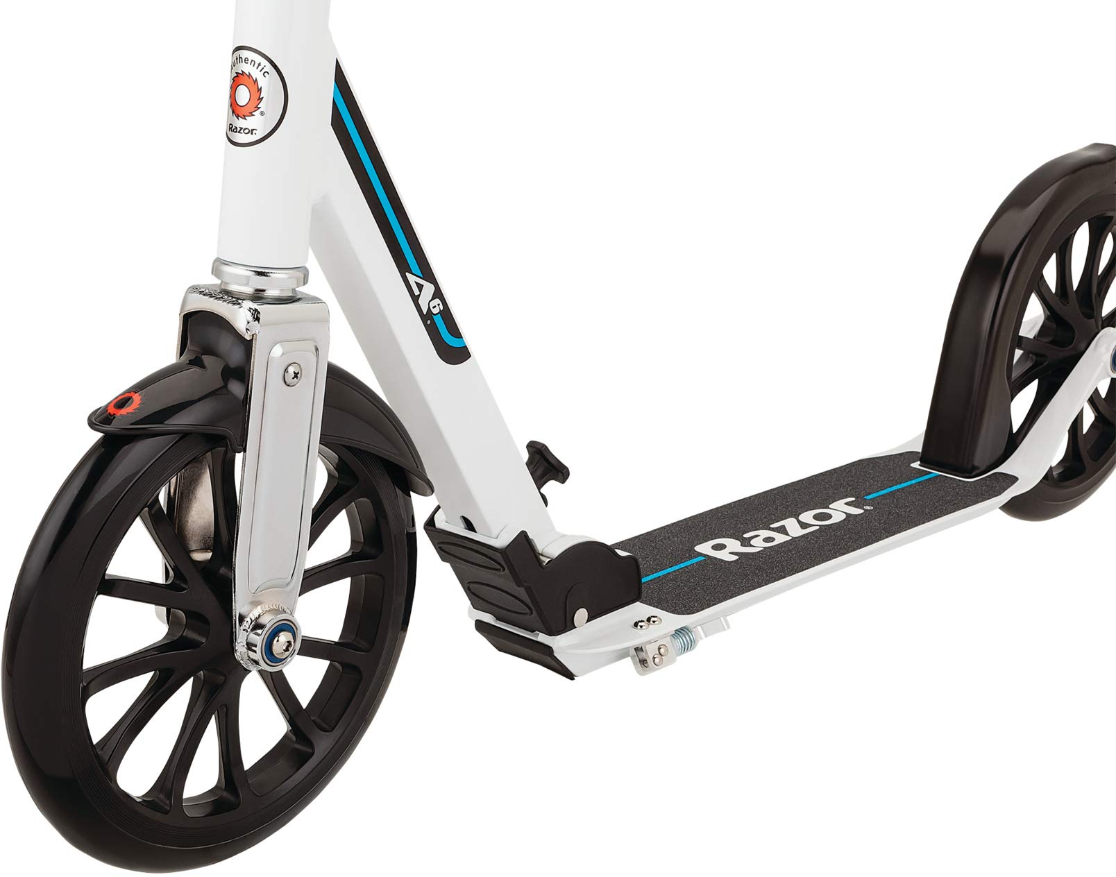 Razor A6 Kick Scooter for Kids Ages 8+ - Extra-Tall Handlebars & Longer Deck, 10