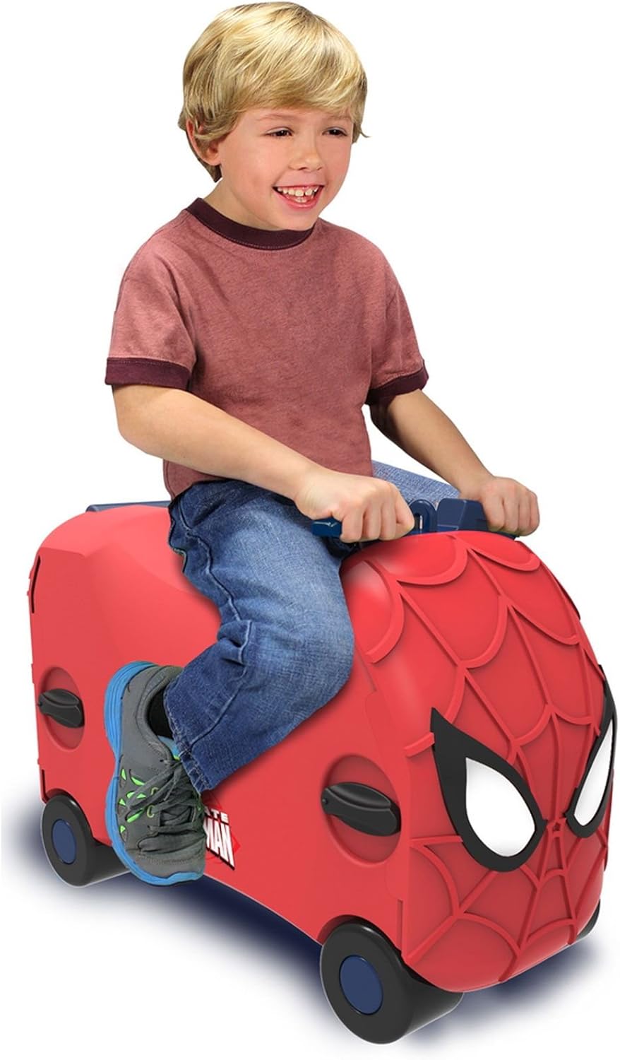 spiderman ride on suitcase