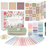 SKYDUE Bible Journaling Kit, Bible Study Supplies, Aesthetic Book Annotation Kit,Highlighter Set No Bleed, Bible Journaling Kit for Gift Green