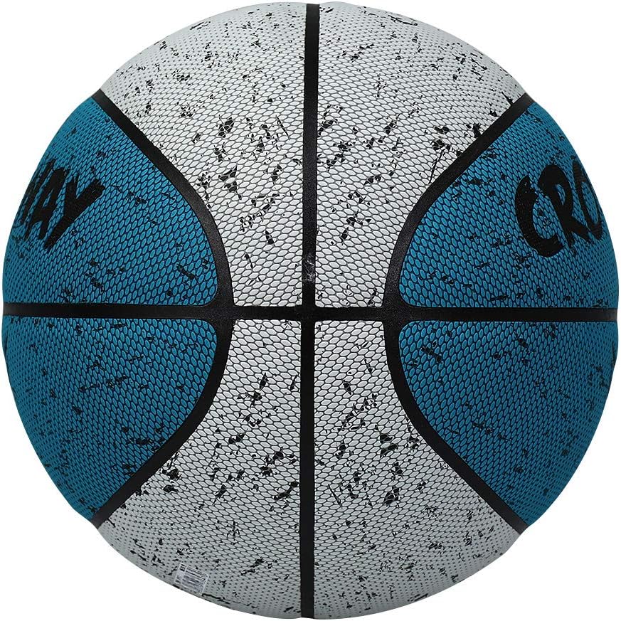 College Basketball 27.5"-29.5" Indoor Outdoor Basketball Official Size 5-7 Street Composite Leather Basketballs for Youth, Training, High School : Sports & Outdoors