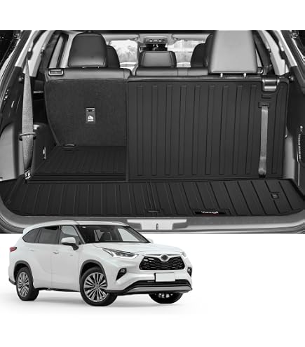 WeatherTech Cargo Liner For 2008-2022 Toyota Sequoia – Black TPO Raised Lip