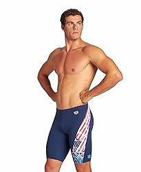ARENA Men's 2020 MaxLife Jammer Swimsuit, USA, 40