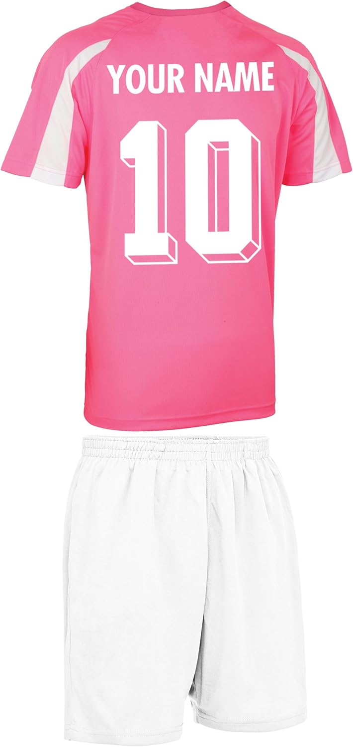 pink football shirt