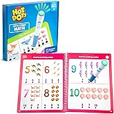 Educational Insights Hot Dots Let's Learn Pre-K Math - Preschool Math Workbook to Learn Counting & Colors with Interactive Activities, Classroom Essentials, Ages 3+