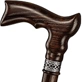 Asterom Extra-Tall Walking Cane for Men - Ergonomic Walking Stick, 39 Inch