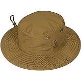 Sun Hats for Men Women Boonie Hat Foldable Fishing Hat UPF 50+ Bucket Hat for Fishing Hiking Garden Safari Beach