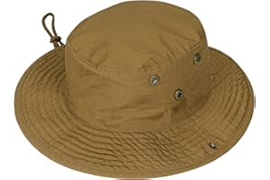 ZOORON Sun Hats for Men Women Boonie Hat Foldable Fishing Hat UPF 50+ Bucket Hat for Fishing Hiking Garden Safari Beach