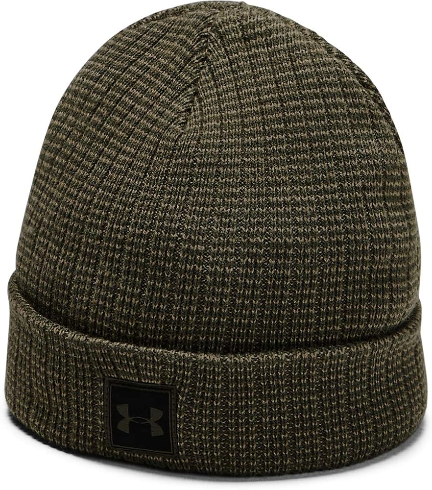 Under Armour Boys Truckstop Beanie 2.0, Black (001)/Black, One Size Fits All: Clothing