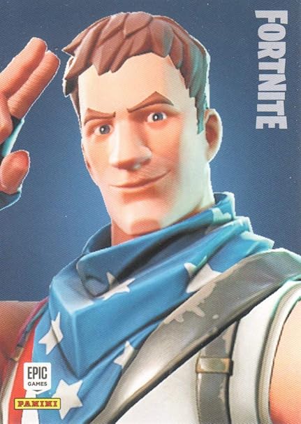 19 Fortnite Trading Cards Series 1 142 Star Spangled Trooper U At Amazon S Sports Collectibles Store