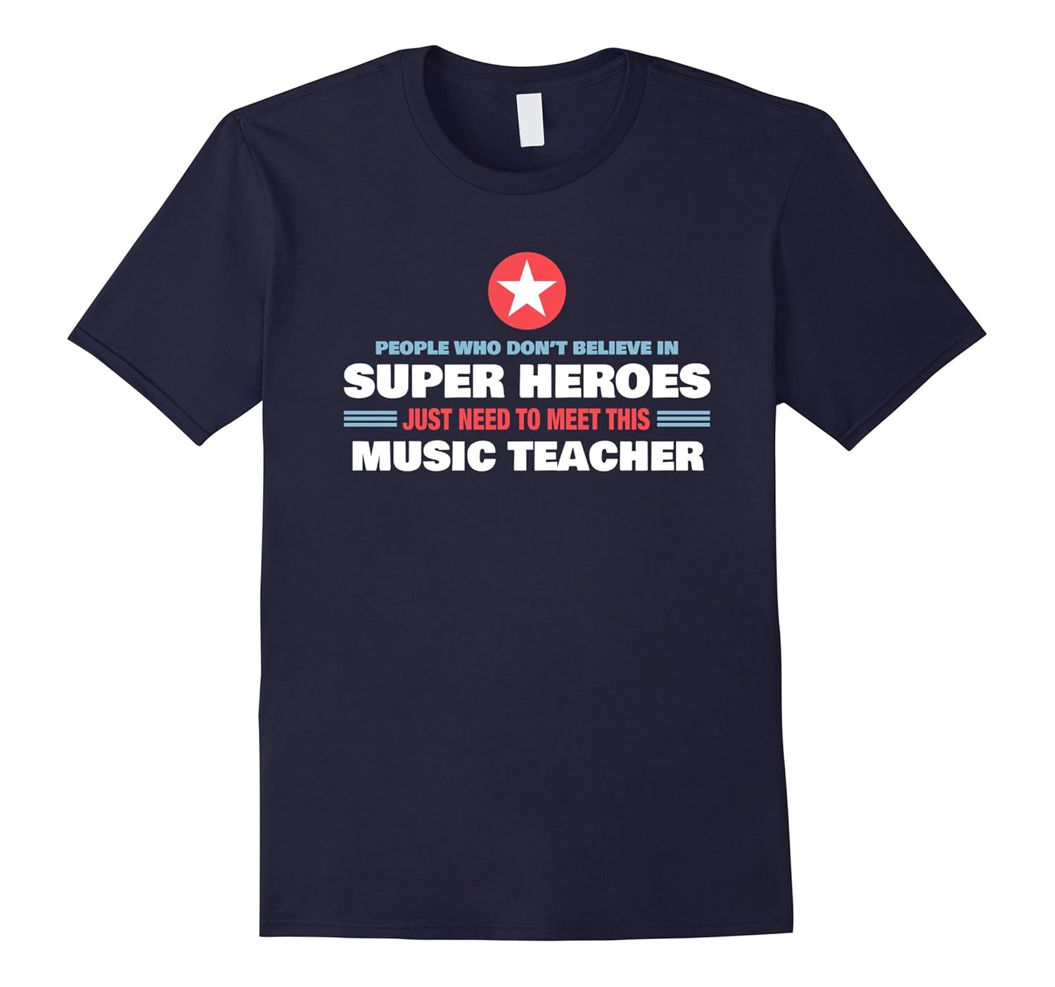 People Meet This Super Hero Music Teacher Shirt-ANZ