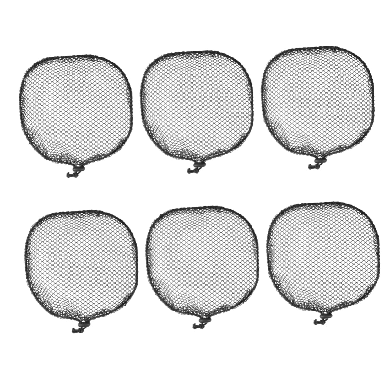 FRCOLOR 6pcs Elastic Wig Cap Wig Hair Net Breathable Mesh for Making Caps Accessories for Hairdressing Head