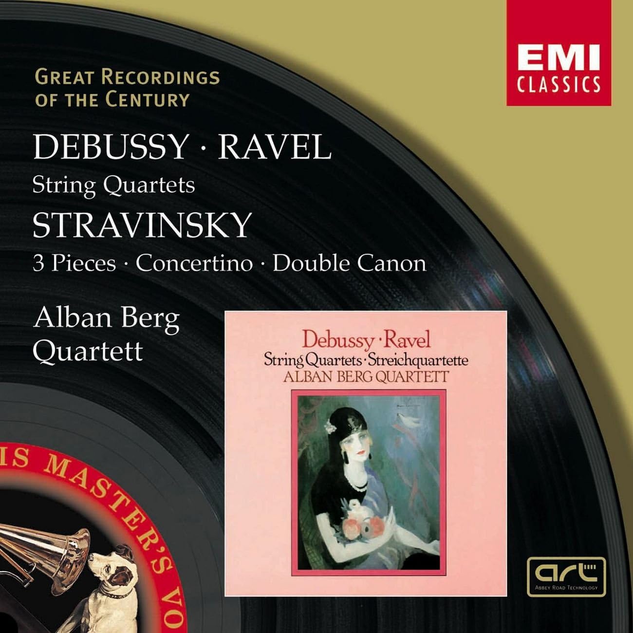 Debussy / Ravel String Quartets / Stravinsky 3 Pieces / Concertino