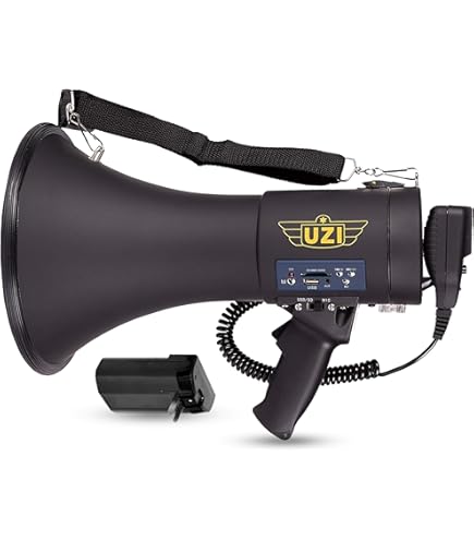 Amazon.com: Ohm SY-122 Hands-Free Megaphone : Sports & Outdoors