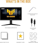 ASUS TUF Gaming 27 inch QHD 300Hz Fast IPS G-Sync HDR Display Widget view 8