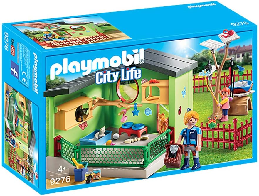 playmobil city life tiny paws pet hotel