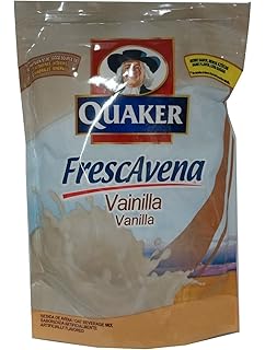 Quaker FrescAvena Vanilla Flavor Oat Beverage Mix, 11.1oz 4 Pack