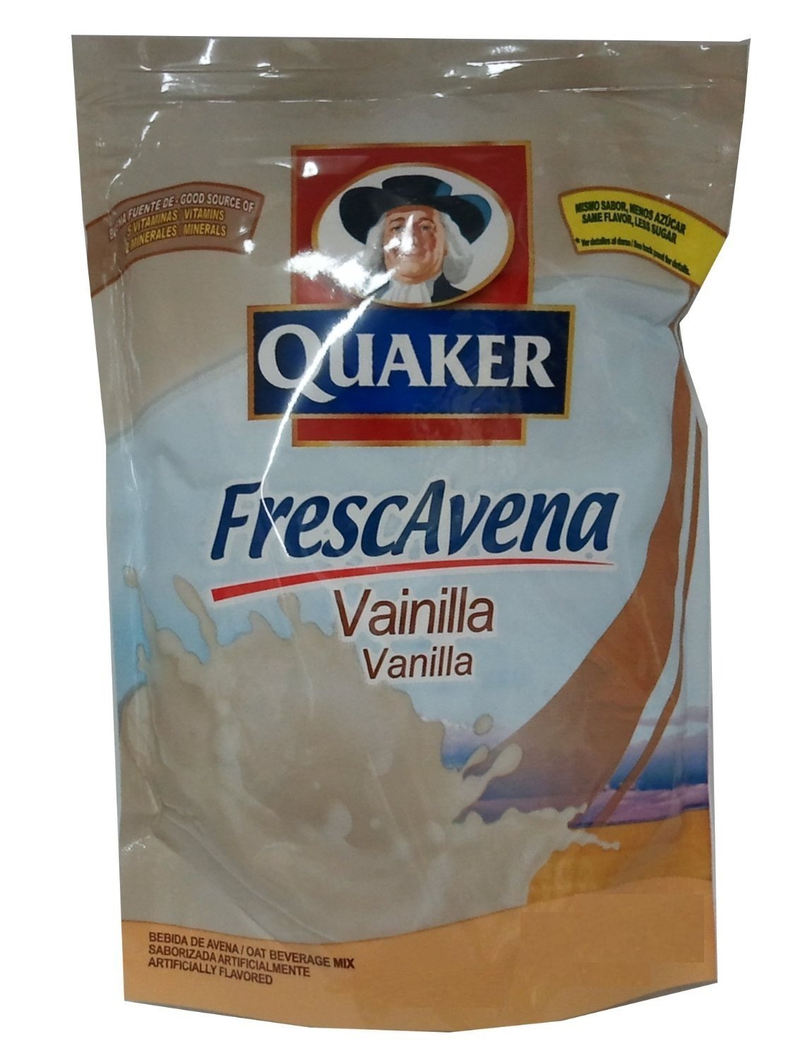 Quaker FrescAvena Vanilla Flavor Oat Beverage Mix, 11.1oz 3 Pack