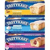 Tastykake Krimpets Variety Pack - Butterscotch, Jelly, Creme Filled - 3 Boxes