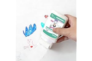 White Touch Up Paint Kit for Walls and Ceilings, No Extra Tools Needed with Paint, Roller Brush, Fast-Drying Water-Based Low 