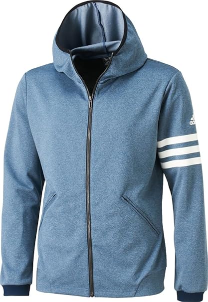 Amazon Co Jp Adidas アディダス 24 7 杢フード付ジャージパーカー メンズ スポーツウェア トレーニングウエア ネイビー Bqa85 S Xs スポーツ アウトドア