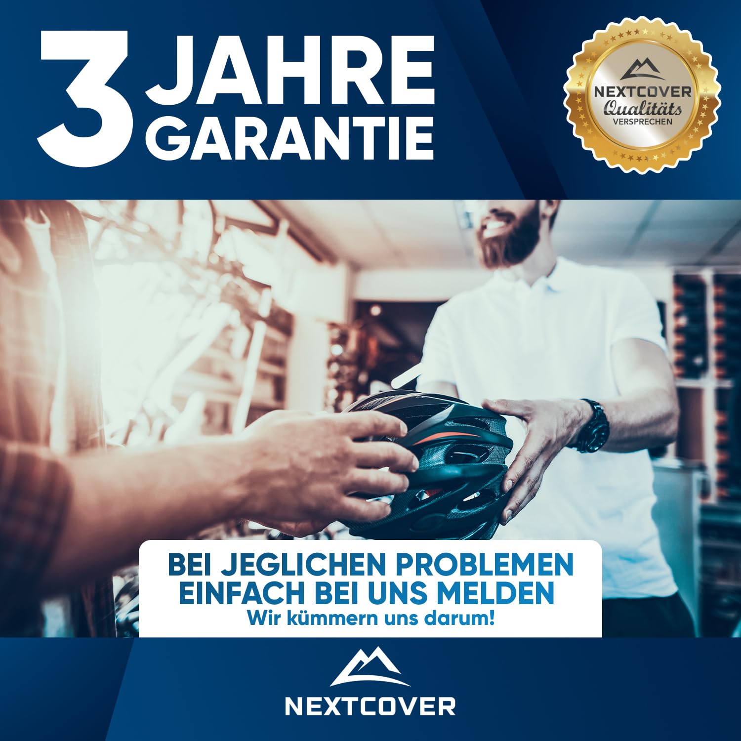 NEXTCOVER® Fahrradlicht Set - Das Original - mit [LightSense] Sensor & 11h Akkulaufzeit I USB aufladbar & wasserdicht I LED Fahrrad Licht vorne I Fahrradlampe & Fahrrad Rücklicht, Fahrradbeleuchtung 9